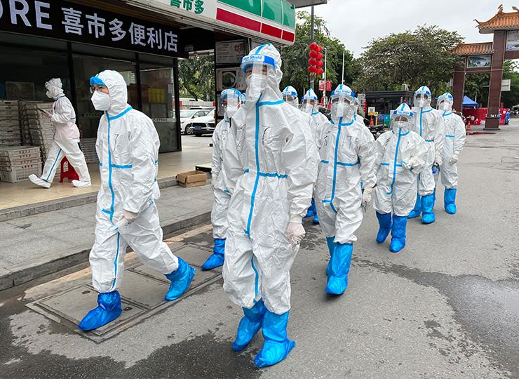 集团党员助力广州疫情封控区，筑牢抗疫“长城”